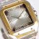  TW Factory Clone Cartier Santos Gradient Grey Dial 9015 Movement (7)_th.jpg